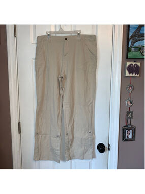 Women's Royal Robbins Cargo Pants Tan Size 14